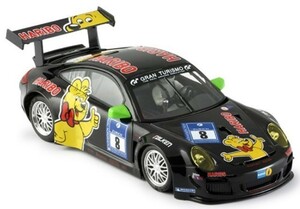 新品 NSR 1/32 PORSCHE ポルシェ 997 GT3 Haribo ハリボー 24h Nurburgring ニュルブルクリンク 2011 #8 スロットカー 0021AW