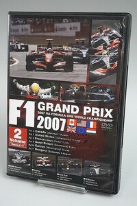 DVD F1 GRANDPRIX Grand Prix 2007 VOL.2 Rd.6-Rd.11