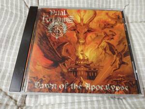 Vital Remains／Dawn of the Apocalypse　中古　輸入盤