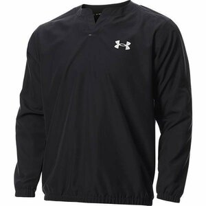 即決新品 LGサイズ UNDER ARMOUR ベースボール Vネック メッシュ ロングスリーブ ジャケット アンダーアーマー