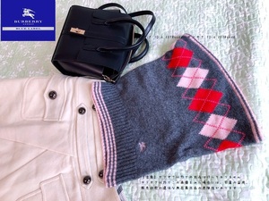 バーバリーブルーレーベル ビスチェ/38/M カシミヤ Burberry Blue label ニット/チューブトップ ホースマーク レディース 服/Ray/美人百花