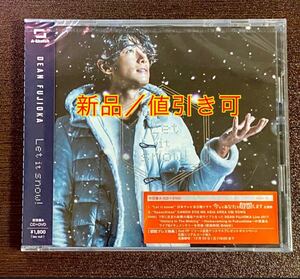 【新品未開封】初回盤Ａ CD+DVD☆ディーン・フジオカ/DEAN FUJIOKALet it snow 