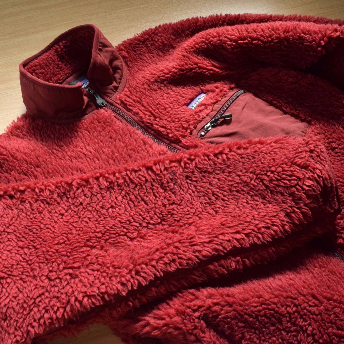 2005年 美品!patagonia/パタゴニア 23024F5 クラシック レトロX カーディガン フリース ボア ブルゾンジャケット メンズS 古着ビンテージ