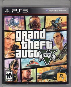 PS3◆北米版 GRAND THEFT AUTO V グランド・セフト・オート