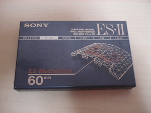 [送料無料 即決] SONY カセットテープ ES・Ⅱ ハイポジ 60 1本 未開封品