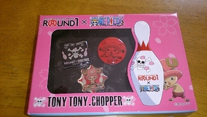 ワンピース×ROUND1ピンバッジ☆チョッパー☆非売品レア希少ラウンドワン