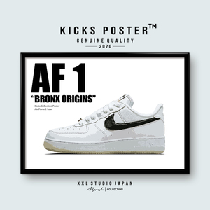 AF1 エアフォース1ロー ブロンクスオリジンズ Bronx Origins キックスポスター 送料無料 AF1-107