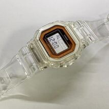 G-SHOCK Gショック ジーショック 5600 CASIO カシオ デジタル 腕時計　dw-5600ls-7drカスタム　クリア_画像2