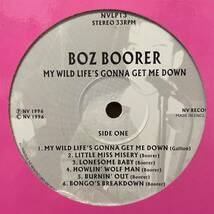 【即決】ロカビリー10インチ/Boz Boorer/My Wild Life's Gonna Get Me Down/NV Records/NVLP13/Rockabilly_画像2