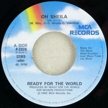 ■レディ・フォー・ザ・ワールド(Ready For The World)｜Oh, シーラ／貴女を愛して(I'm The One Loves You) ＜EP 1985年 日本盤＞_画像4