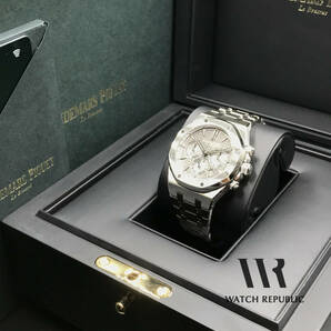 ブティック限定未使用品 オーデマピゲ AUDEMARS PIGUET ロイヤルオーク クロノグラフ  26315ST.OO.1256ST.02 ステンレス 箱 ギャラの画像10