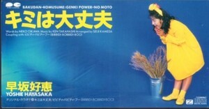 * быстрое решение CD* Hayasaka Yoshie / Kimi. все в порядке /1992 год произведение /6th одиночный 