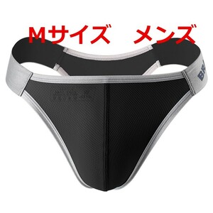 T -Back Men's Inner Tanner Tanga Free Spising Black M Size Mave Mabre