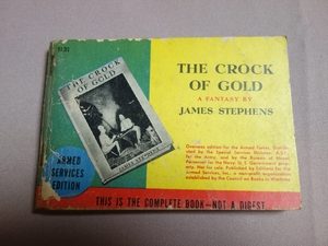 【英語】 1940年 The Crock of Gold James Stephens armed services edition / アームド サービス エディション 古い 洋書 スティーブンス