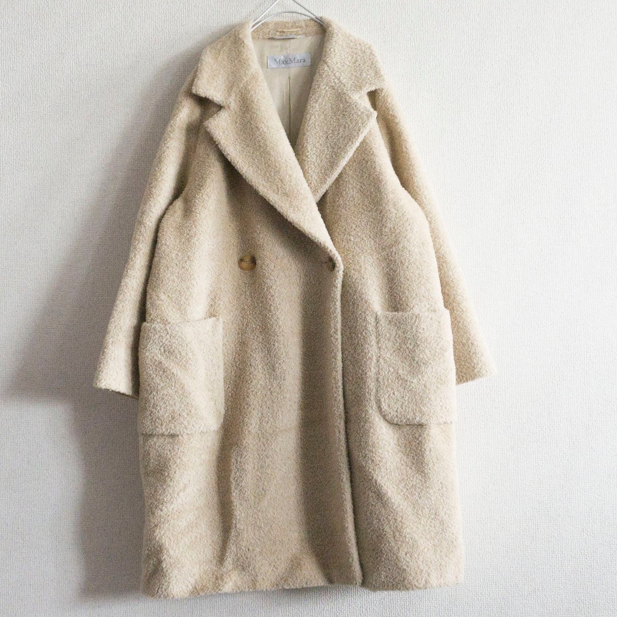 ブランド品専門の 高級ラインMax Mara Piano forte ロングコート