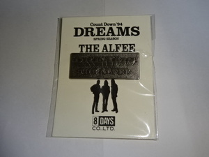 送料84円・hamasaki-168■ THE ALFEE 未開封 DREAMS バッジ　ジ・アルフィー