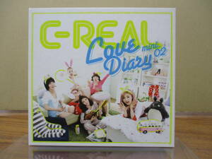 S-3177【CD】韓国盤 / C-REAL Love Diary mini.02 / L200000886 / シリアル 2ND・ミニアルバム K-POP