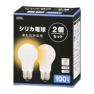  light bulb E26 100W shape silica 2 piece set lLB-D6695W-2PN 06-4744 ohm electro- machine 