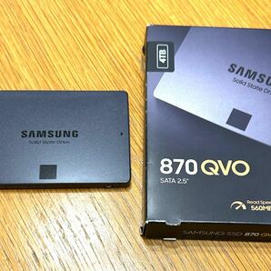 Samsung 870 QVO 4TB 2.5インチ SSD MZ-77Q4T0