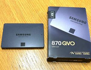 Samsung 870 QVO 4TB 2.5インチ SSD MZ-77Q4T0