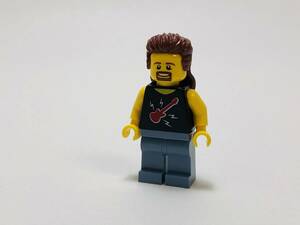 【新品未使用】レゴ　LEGO　ミニフィグ　シティ　ロック　ギター