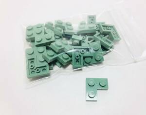 【新品未使用】レゴ　LEGO　プレート　コーナー　2x2 サンドグリーン　24枚　２×２