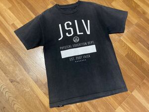 JSLV TRAINER TEE ジャスリブ Tシャツ メンズ 黒M スケボー スケートブランド スケーター ステューシー THIRTYTWO スノーボード スノボ