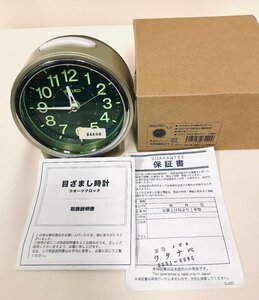 qow.YLF06　SEIKO　セイコー　目覚まし時計　KR886G　薄金色パール　新品