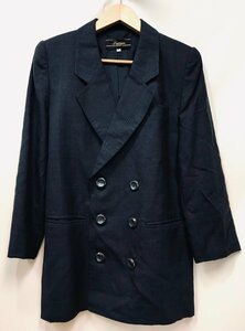 QOF.YLR01 Leilian Lerian Wool Jacket Navy 7