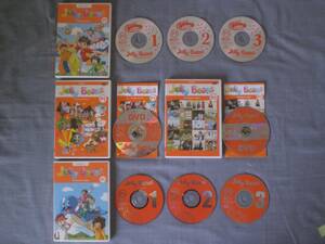 3 ECC Junior DVD&CD set PI NEW JELLY BEANS elementary school student English teaching material 