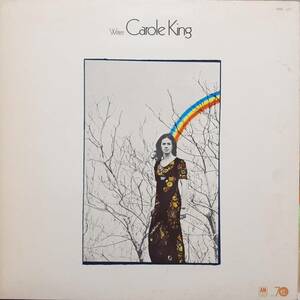 日本A&M盤LP初版！ODE70ラベル深溝あり！Carole King / Writer (1st アルバム) 1971年 AML 107 キャロル・キング ライター James Taylor