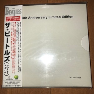  бумага jacket CD The * Beatles ( белый * альбом ) 30 anniversary commemoration ограничение бумага *s Lee vu