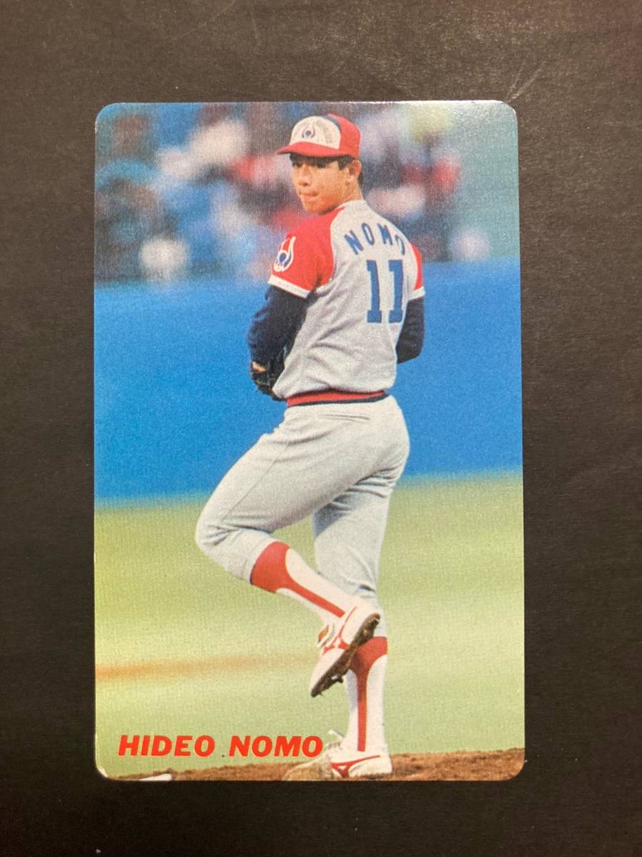 レア! 野茂英雄 8枚セット カルビー プロ野球チップス カード 1991