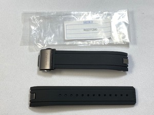 R022112M0 SEIKO Astro n21mm 50 anniversary commemoration limitation original silicon Raver band buckle attaching black SBXC023/5X53-0AK0 for cat pohs free shipping 