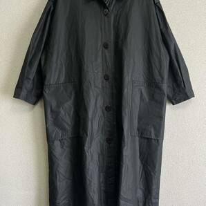 【即納】 AZ-robe AZローブ ステンカラーロングコート ブラック 9
