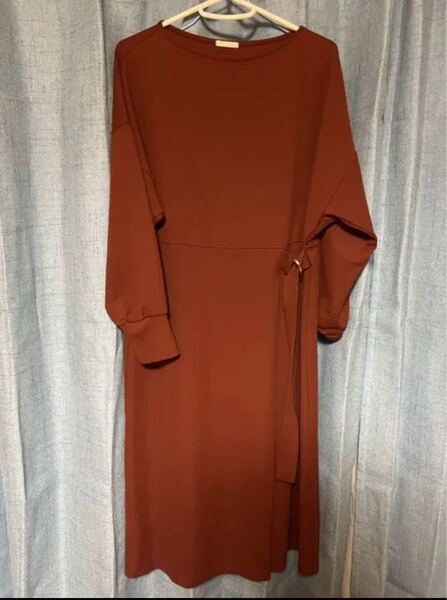 レディース 服 GU ロングワンピース