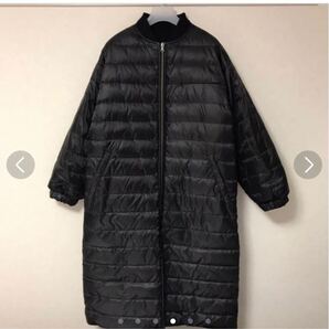 ルクスルフト luxluft 黒ダウンコート リバーシブル