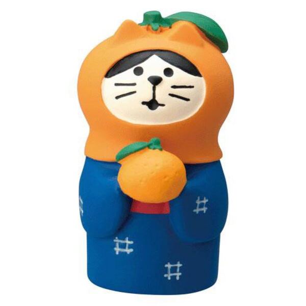 新品☆コンコンブル ねこずきん みかん娘