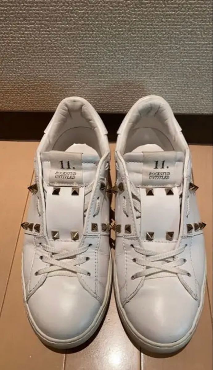 VALENTINO スニーカー グリーン サイズ 39(日本25)|PayPayフリマ
