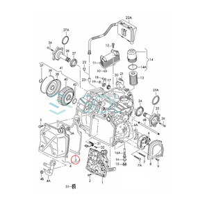 VW ゴルフ5 ゴルフ6 ゴルフ7 ビートル ニュービートル イオス ゴルフプラス トゥーラン シャラン ATオイルパン ガスケット 02E321371Eの画像3