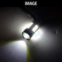 スバル ディアスワゴン デックス トレジア フォレスター SOLオリジナル LEDバックランプバルブ T16 キャンセラー内蔵 2個セット_画像4