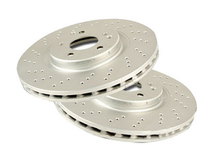  Benz R171 front brake rotor left right set SLK200 SLK280 SLK350 2034211312 shipping deadline 18 hour 