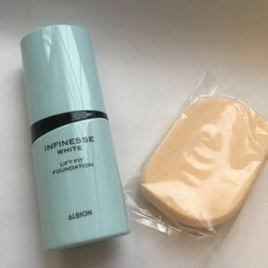 N30* Anne fines white lift Fit foundation * natural beige * liquid foundation * Albion foundation 