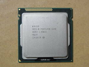 ■Intel Pentium G640 SR059 2.80GHz Sandy Bridge LGA1155 2コア 2スレッド (Ci0120)