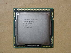 ■Intel Xeon X3460 SLBJK 2.80GHz Lynnfield LGA1156 4コア 8スレッド (Ci0151)