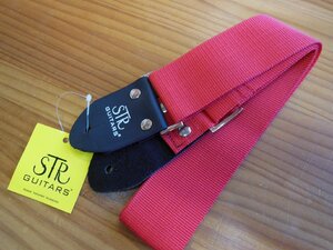 ☆アウトレット品☆新品 STR STRAPS PS-1500 ポリストラップ RED(赤)