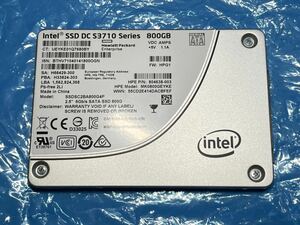 Intel SSD DC S3710 800GB SSD HET MLC chip SATA 2.5inch data center high endurance . electro- hour protection NAS