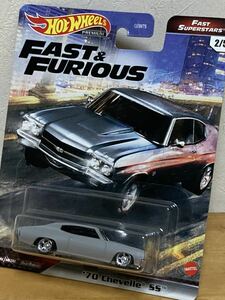 HW☆シェベル SS ワイルドスピード Chevelle FAST&FURIOUS 未開封 ホットウィール アメリカ車 旧車 街道レーサー グラチャン