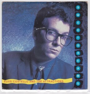 ■中古品■Elvis Costello エルヴィス・コステロ/sweet dreams + psycho -live recording-(USED 7 INCH SINGLE)