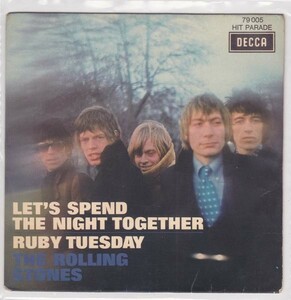 ■中古品■The Rolling Stones ローリング・ストーンズ/let's spend the night together +1(USED 7 INCH SINGLE) #1